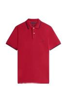Pique Undercollar Reg Polo Red Tommy Hilfiger