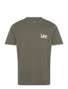 Medium Wobbly Lee Tee Khaki Lee Jeans