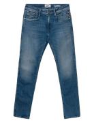 Anbass Trousers Slim 573 Eco Plus Blue Replay