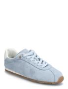 Th Bella Low Runner Suede Blue Tommy Hilfiger