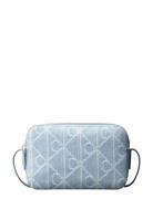 Emblem Aop Denim Camera Bag Blue Calvin Klein