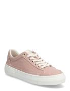 Th Foxing Platform Washed Canvas Pink Tommy Hilfiger