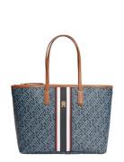 Th Monoplay Tote Stripe Le Blue Tommy Hilfiger