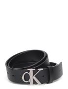 Ck Buckle Smooth 35Mm Black Calvin Klein