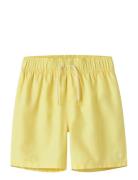 Nkmzaba Swim Shorts Box Yellow Name It