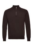 Patton Half Zip Brown Oscar Jacobson
