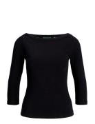 Jxfifi Str 3/4 Boatneck Top Jrs Noos Black JJXX