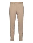 Denz Turn Up Trousers Beige Oscar Jacobson