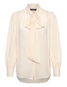 Drapey Poly Ggt 122-Top Cream Lauren Ralph Lauren