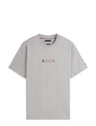 Brand Love Small Center Tee Grey Tommy Hilfiger