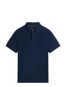 Hidden Placket Detail Reg Polo Navy Tommy Hilfiger