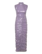 Sequin Midi Dress Purple ROTATE
