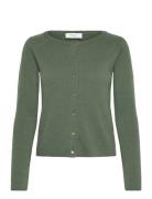 Rwlaica Cashmere Ls O-Neck Raglan C Khaki Rosemunde