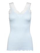 Rwbernadine Organic Cotton Sl Lace Blue Rosemunde