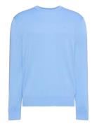 Ls Supima Cotton Crew 14Gg Blue Calvin Klein