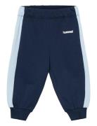 Hmlmini Loose Adj Waist Pants Navy Hummel
