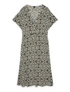 Vmmenny Ss 7/8 Kaftan Wvn Ga Black Vero Moda