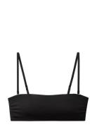 Bandeau W Straps Black Calvin Klein