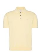 Ss Supima Cotton Polo 14Gg Yellow Calvin Klein