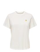 Jdypisa Life S/S Print Top Jrs Noos Cream JDY