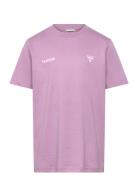 Hmljr Graphic T-Shirt S/S Pink Hummel