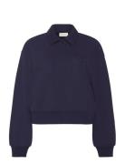 Ls Rlxed Intrlock Fashion Polo S Navy Calvin Klein Jeans
