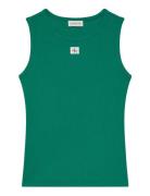 Sl Woven Label 2X2 Baby Rib Cuto Green Calvin Klein Jeans