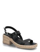 Block Heel Espa 50 Slingb Lth Black Calvin Klein