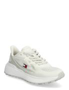 Tjw Sporty Knit Runner Cream Tommy Hilfiger