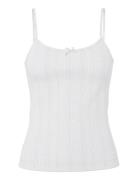 Pcmarie Singlet Poin Top Jrs Noos Bc White Pieces