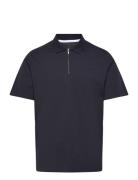 Jprblaethan Ss Zip Polo Sn Navy Jack & J S