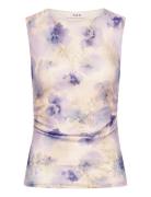 Claudine Top Patterned A-View