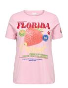 Carbolette Life Reg S/S Top Box Jrs Pink ONLY Carmakoma