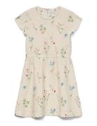 Vmjosie Ss Dress Wvn Girl Cream Vero Moda Girl