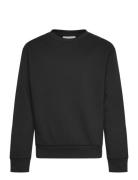 O-Neck Sweatshirt Black Enkel Studio