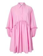 Yasgio Ls Shirt Dress S. - Ex Pink YAS