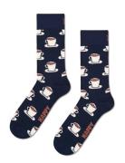 Espresso Sock Navy Happy Socks