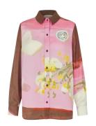 Dry Viscose, Long Sleeve Shirt Pink STINE GOYA