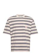 Ss Workwear Tee Caspian Stripe Cream Levi's®
