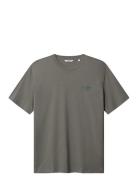 Gabnigel Boxy Nbh Ss T-Shirt Gots Grey Gabba