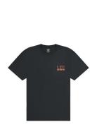 Lee Vinyl Tee Black Lee Jeans