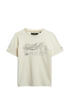 Industry Worker Rlxd Tee Cream Superdry