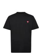 Heart T-Shirt Black Makia
