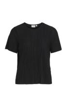 Viplisa O-Neck S/S Top - Noos Black Vila