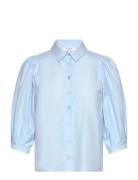 Rwmegan 3/4 Shirt Blue Rosemunde