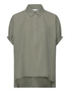 Rwmegan Ss Over Shirt Khaki Rosemunde