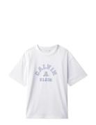 Varsity Graphic T-Shirt S/S White Calvin Klein
