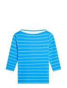 Slim Cody Boat-Nk 3/4Slv Blue Tommy Hilfiger