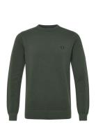 Pique Stitch Jumper Khaki Fred Perry