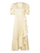 Sinda Dress Yellow A-View